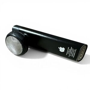 Apple Bluetooth Headset Black Model A1221 Genuine Vintage UNTESTED No Charger